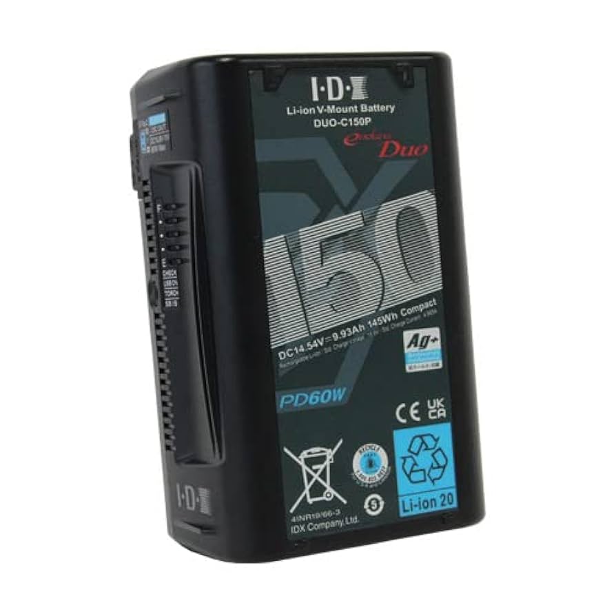 Amazon | IDX DUO-C150P Vマウントタイプリチウムイオン